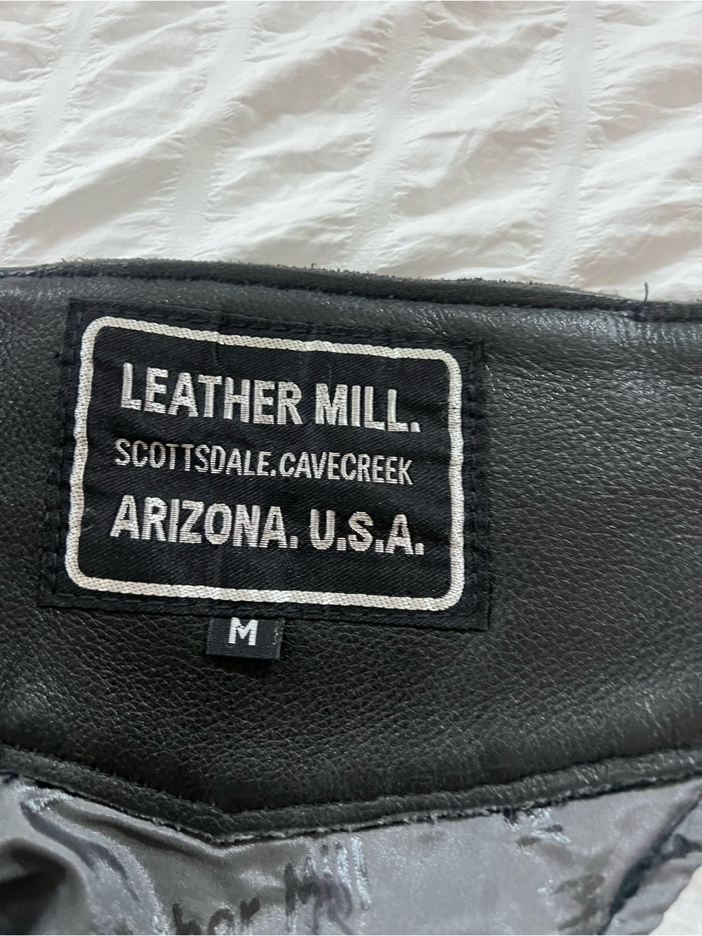 Leather Mill Arizona Matching Jacket & Chaps Set — Size L/M - Picture 10 of 16